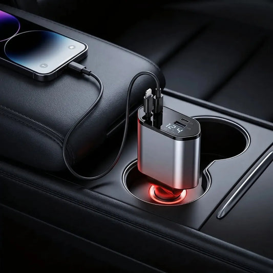Chargeur Voiture 4-en-1 - 66W